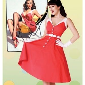 Bettie Page Tatyana Dress.